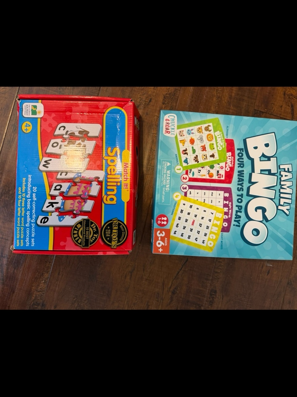 Red Spelling Match-It Game - Educational Home Games